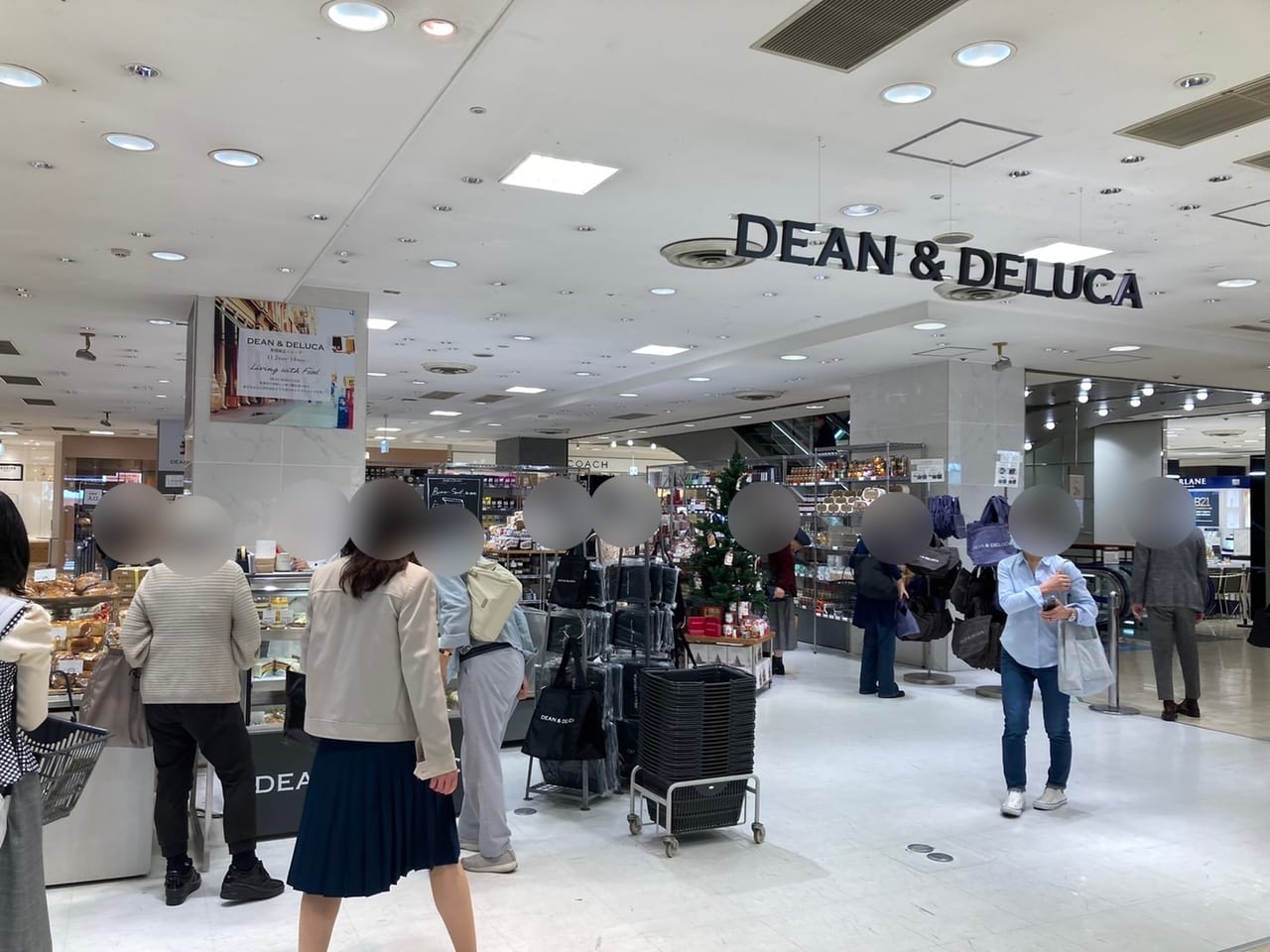 2022年11月広島三越DEAN & DELUCA_POPUPSTORE_全体の様子