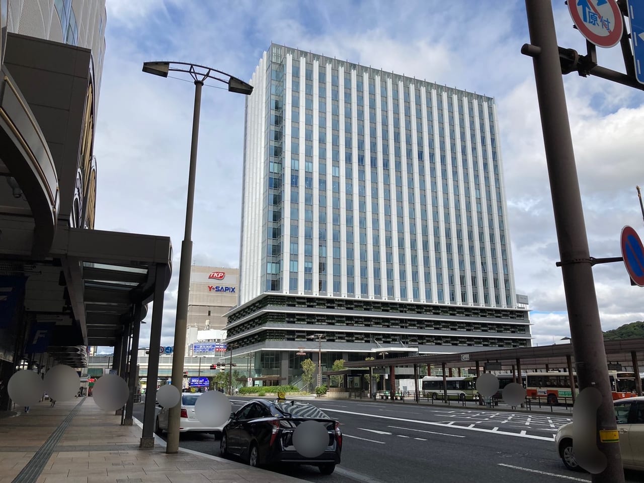 2022年11月広島JPビルディングにカープ鳥駅前スタジアムオープン_ビルの全体像