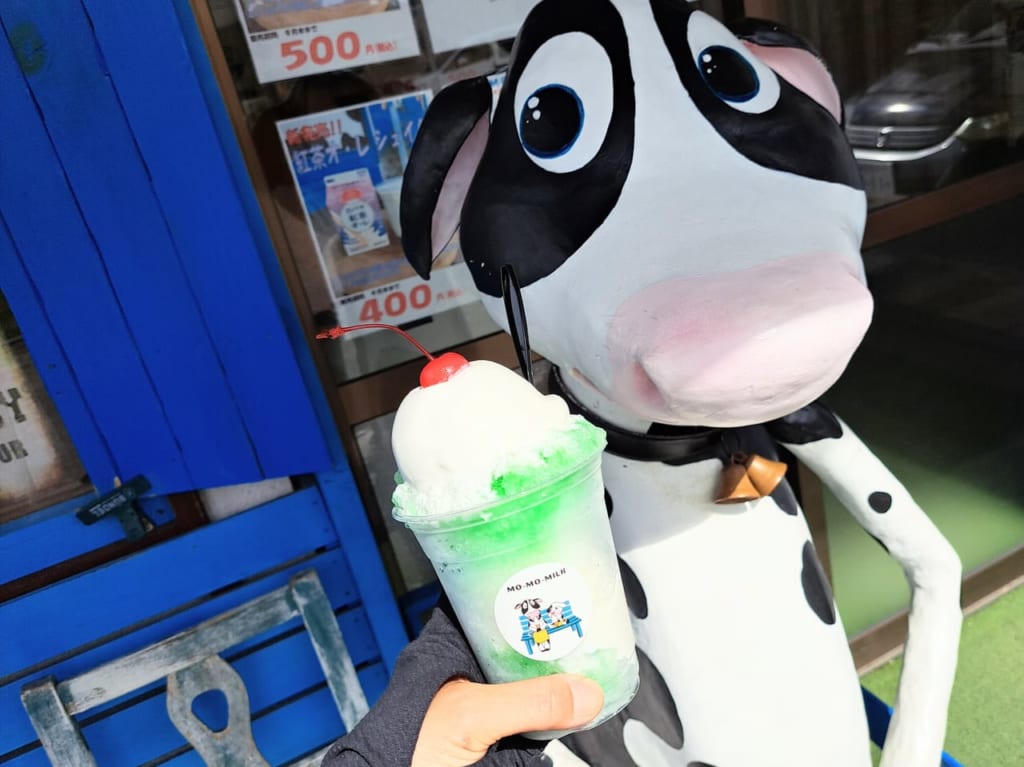 モーモーかき氷ソフト