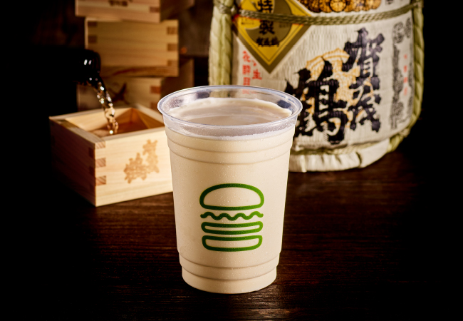 シェイク シャック初の日本酒入りシェイク「酒シェイク」