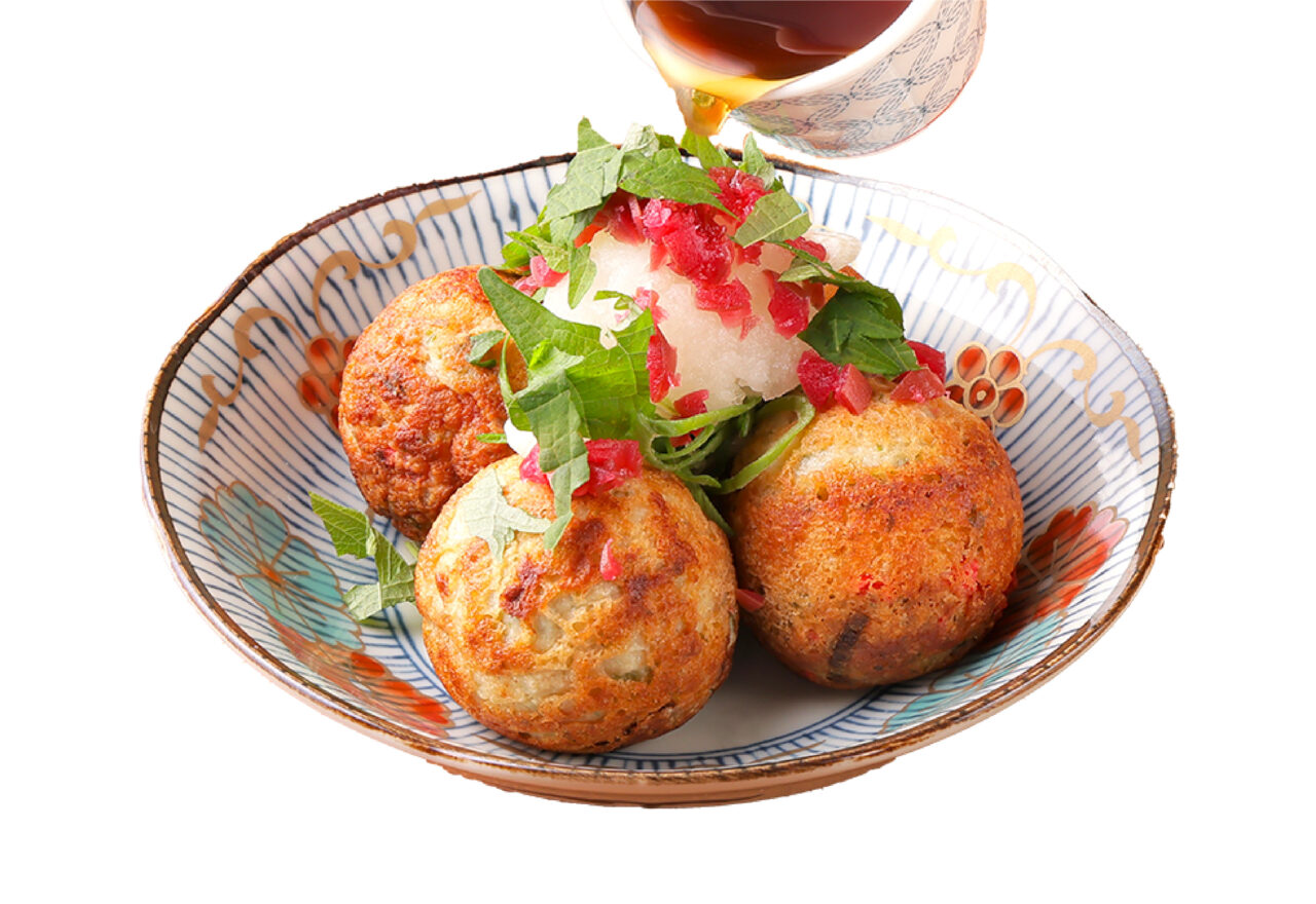 外はカリッと中はトロッと仕上げた『銀だこ』のたこ焼き