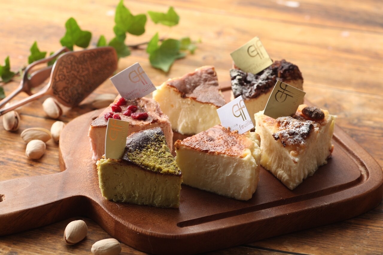 バスクチーズ並木のカット6種セット