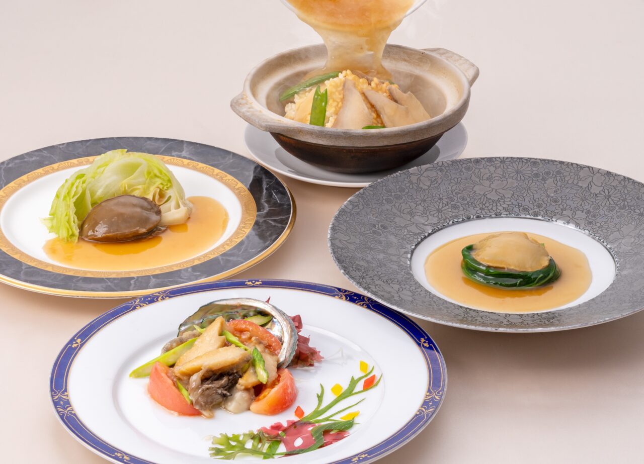 あわびステーキと豆鼓あんかけの料理イメージ