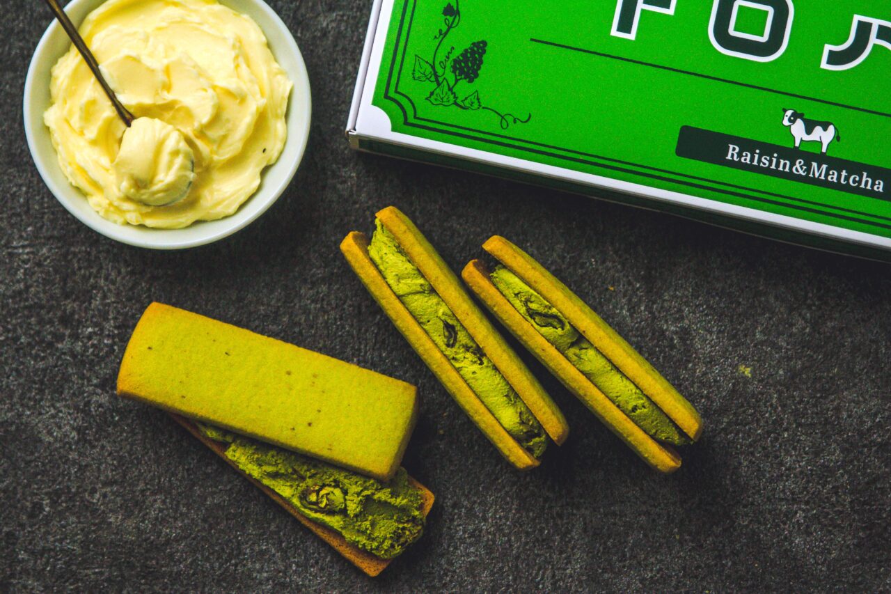 レーズンと抹茶の「トロバタ」シリーズ