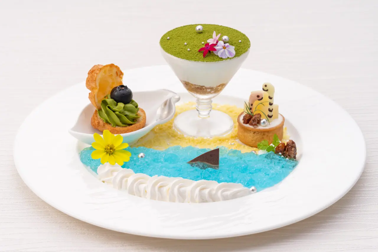 広島もとまち水族館コラボデザートプレート（イメージ）