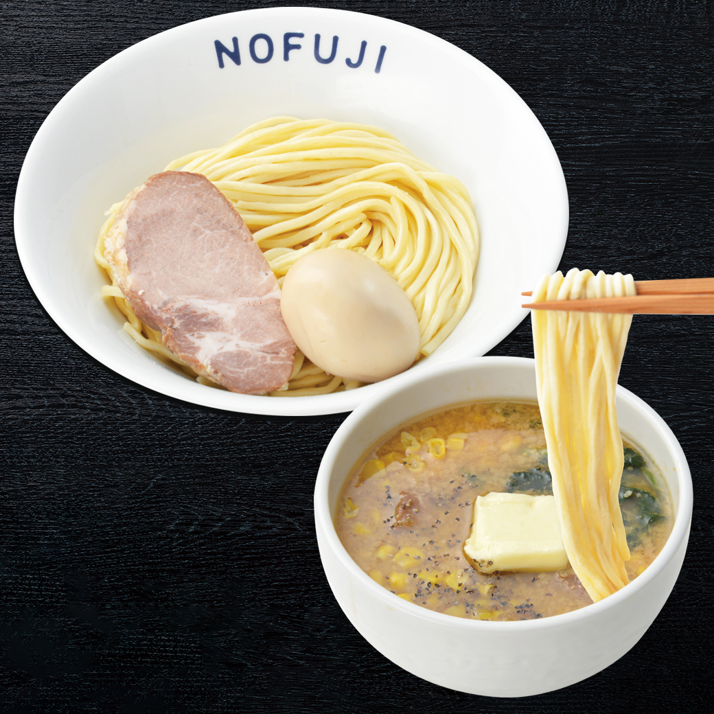 札幌「らーめんつけ麺 NOFUJI」のみそバターコーンつけ麺