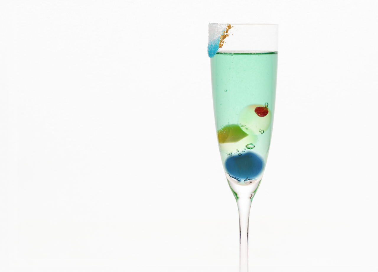 Marine note 多様性のシーンをイメージしたカクテル「Starry Aquarium～星空の水族館～」（イメージ）