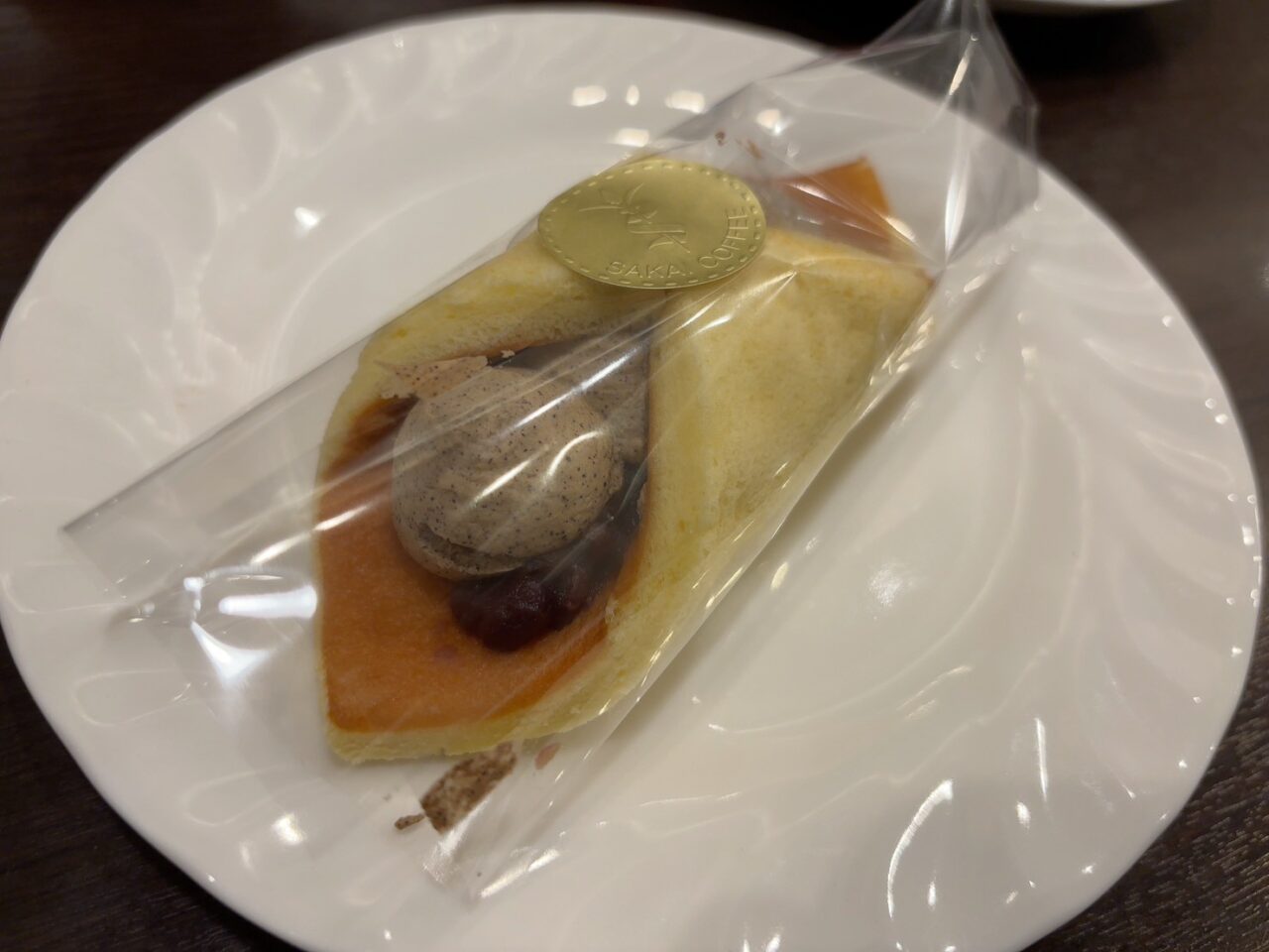 あん珈琲クリームのオムレット