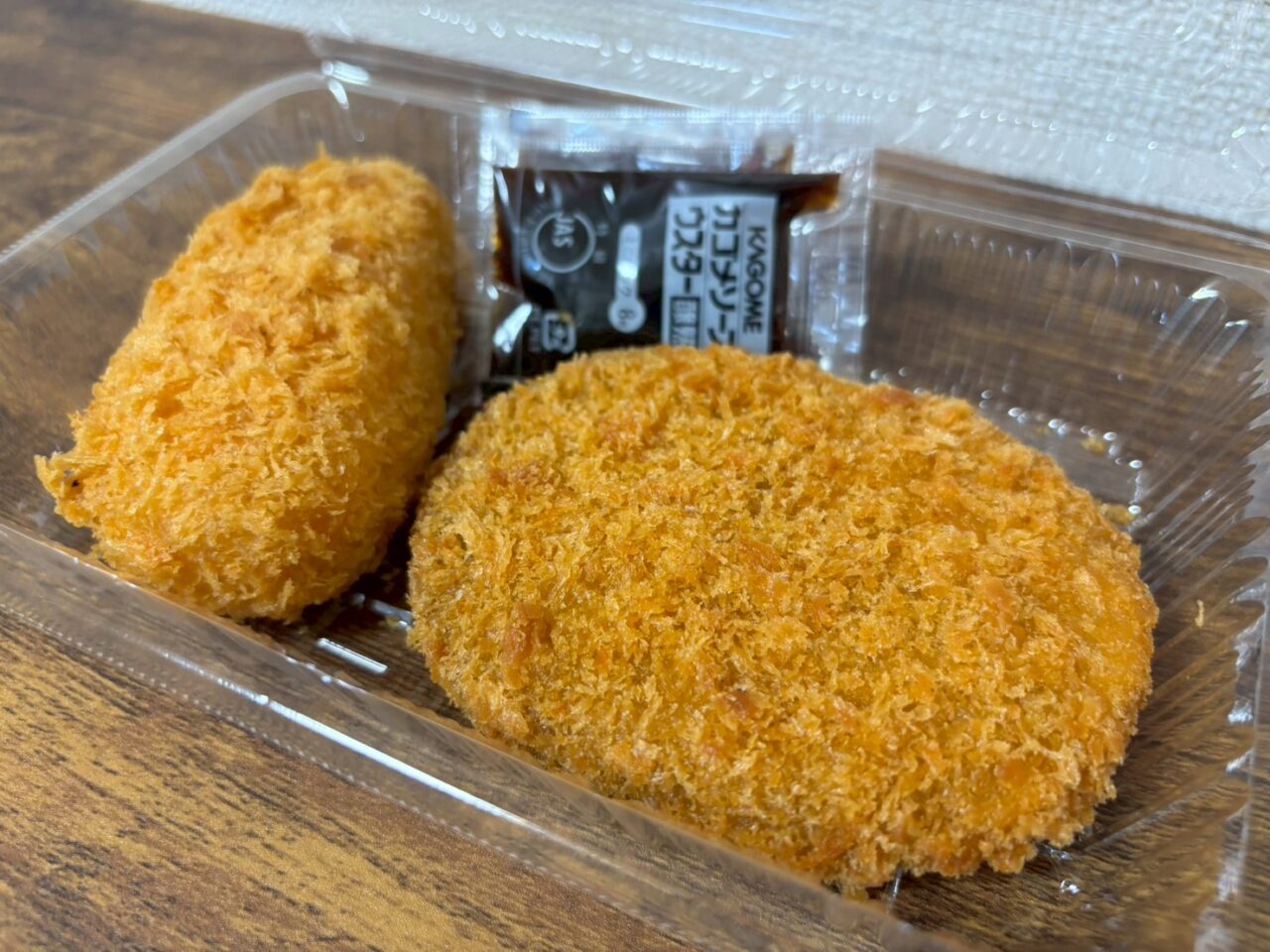 福菜処おたまで販売されているかぼちゃコロッケとかにクリームコロッケ