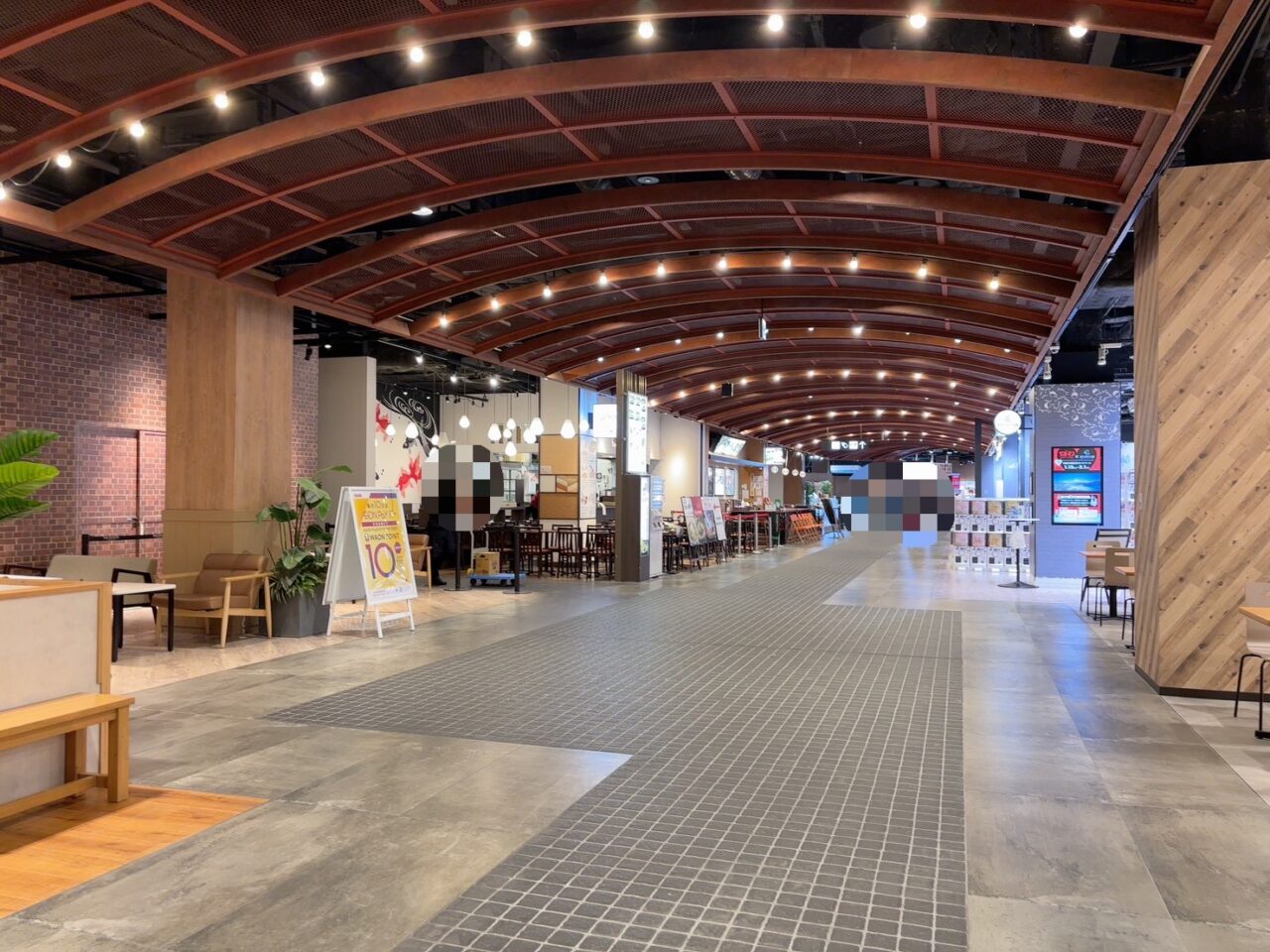 ジ・アウトレット広島1階にオープンするサーティワンアイスクリームの出店場所