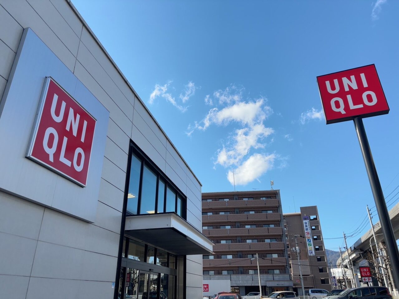 2026年3月1日をもって閉店するユニクロ安佐南大町店の外観