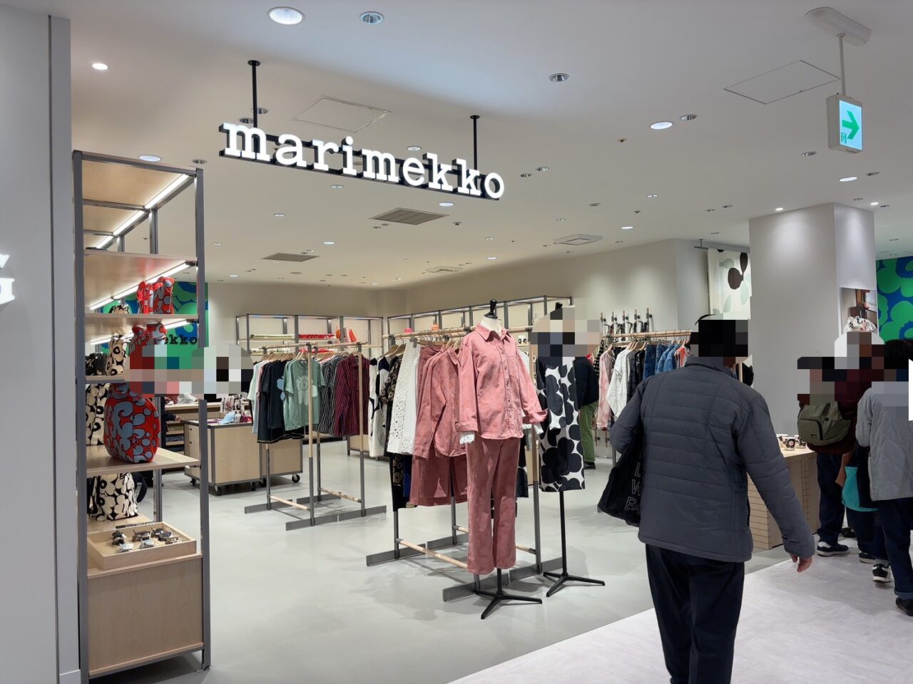 福屋広島駅前店2階にオープンしたマリメッコの店舗