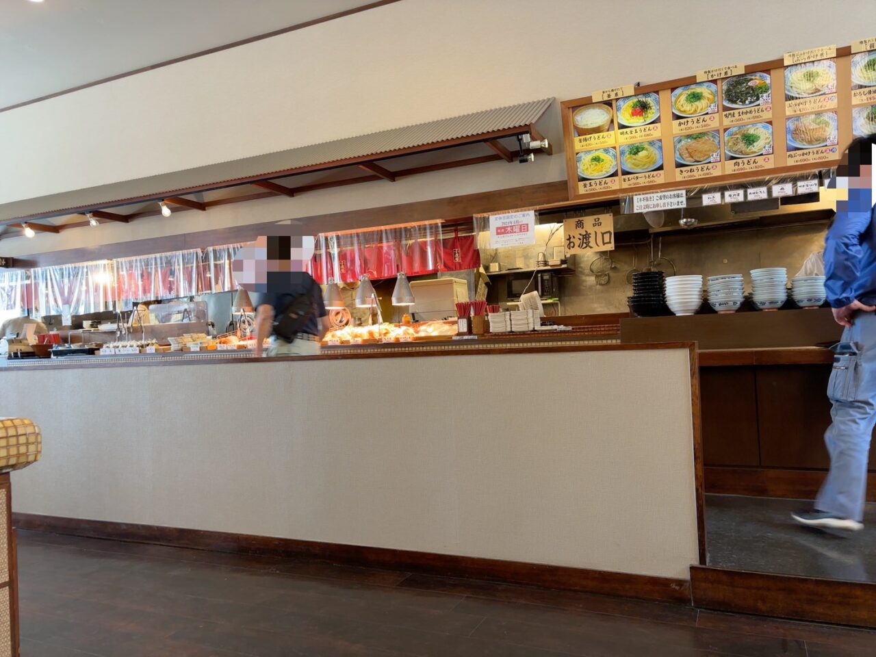 広島市西区南観音にあるうどん店小麦屋