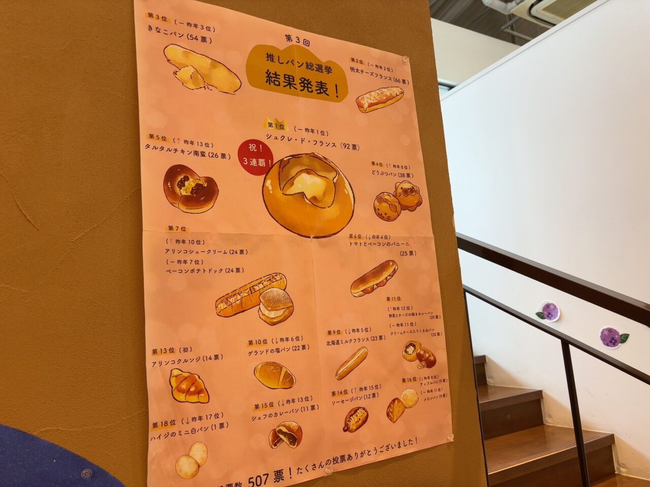 ACTUS広島店内にあるarinco BAKERY