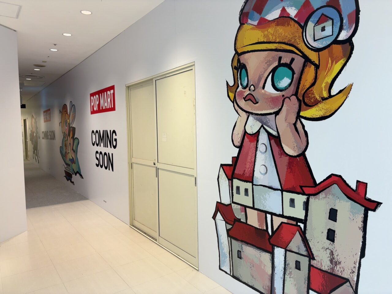 「広島パルコ本館2階にオープン予定のPOP MARTをイメージしたアートトイショップ」