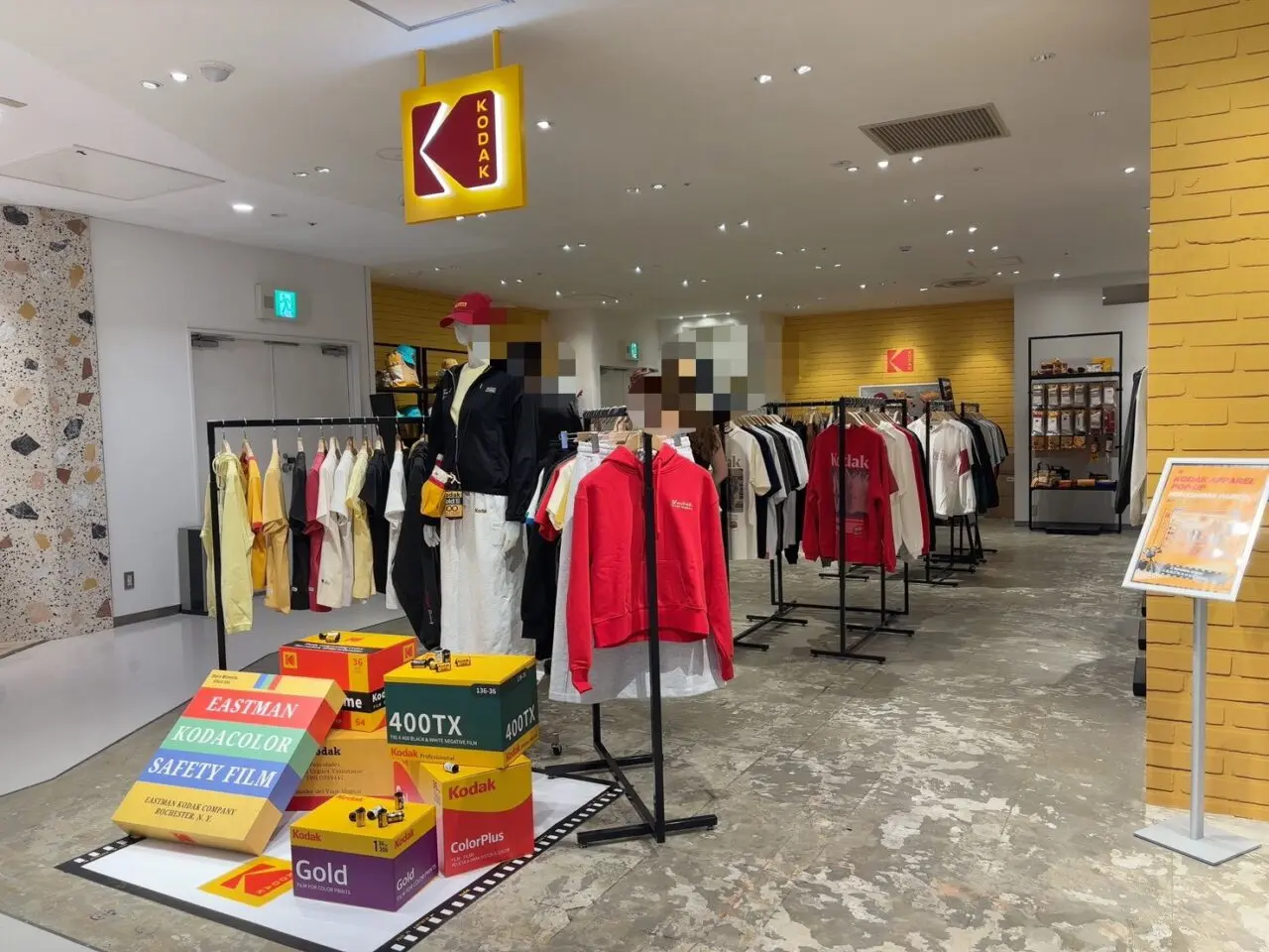 広島PARCO本館2階に登場したKodak Apparel（コダック アパレル）の店舗